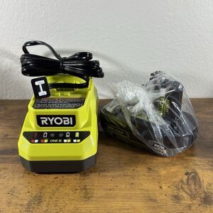 Ryobi ONE+ 18V Lithium-Ion 2 Ah Battery MODEL PBP003 Charger PCG002 New W/O Box